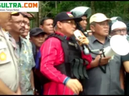 VIDEO : Janji Lukman Abunawas Saat Temui Pendemo Tambang Wawonii