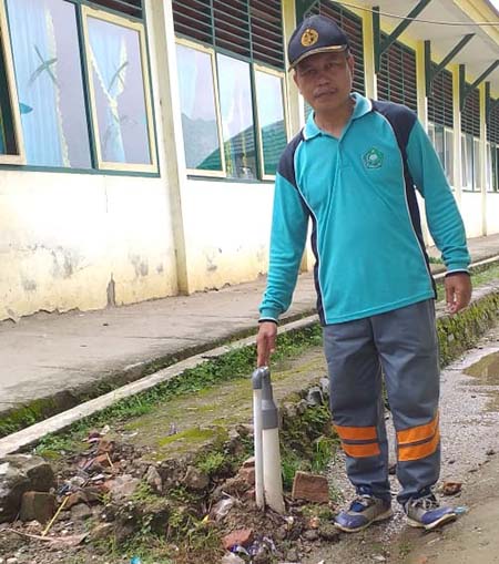 Inovasi MTsN 1 Koltim, Sampah Dijadikan Pupuk Organik