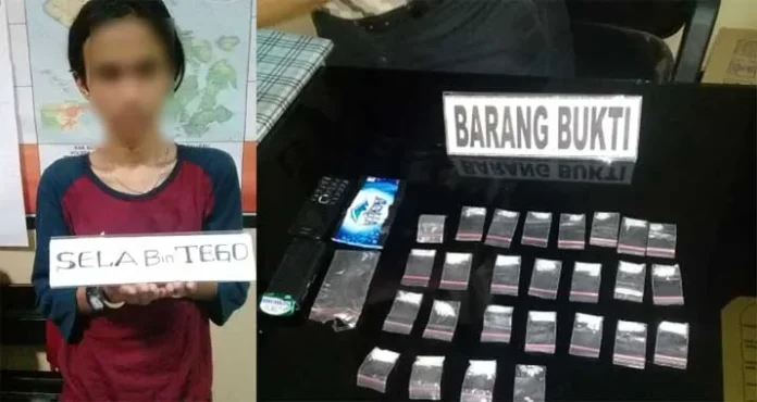 narkoba jaringan lapas Polisi Tangkap Remaja Pengedar Sabu, Diduga Dikendalikan dari Lapas