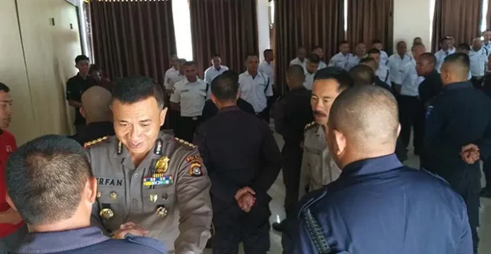 Kurangi Satpam Abal-Abal, Polda Sultra Latih Puluhan Satpam