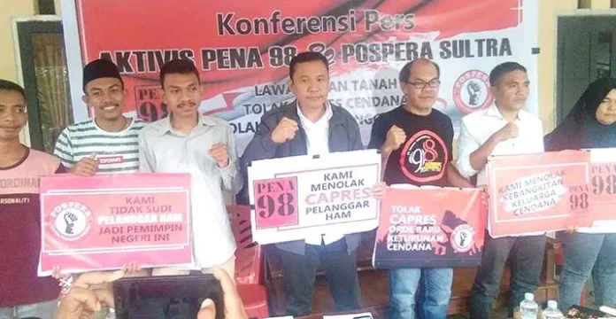 pena98 Tolak Capres Pelanggar HAM, Aktivis Pena 98 dan Pospera Dukung Jokowi-Ma'ruf