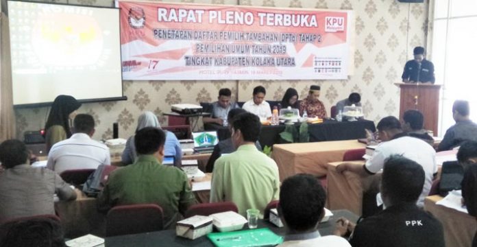 Pleno DPTb, 450 Warga Kolut Pindah Memilih