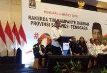 Jokowi: Semua Kepala Daerah di Sultra Janjikan Saya 70 Persen Suara Jokowi: Semua Kepala Daerah di Sultra Janjikan Saya 70 Persen Suara