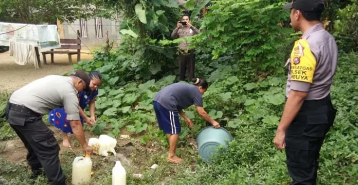 Razia Miras, Polsek Lambuya Temukan Pongasi