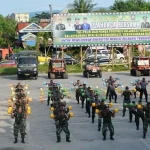 TNI – Polri di Sultra Kompak Senam Barbel Bersama TNI - Polri di Sultra Kompak Senam Barbel Bersama