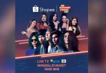 Syahrini Meriahkan “Konser Spesial Slank bersama Shopee” Konser Spesial Slank bersama Shopee