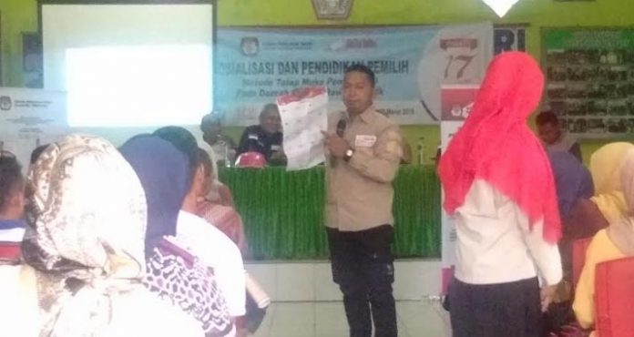 Sultra Demo Sosisalisasi Pemilu di Daerah Rawan Konflik di Kota Kendari