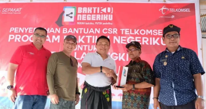Kepedulian Sosial, Telkomsel Berkontribusi di Pulau Labengki Kecil