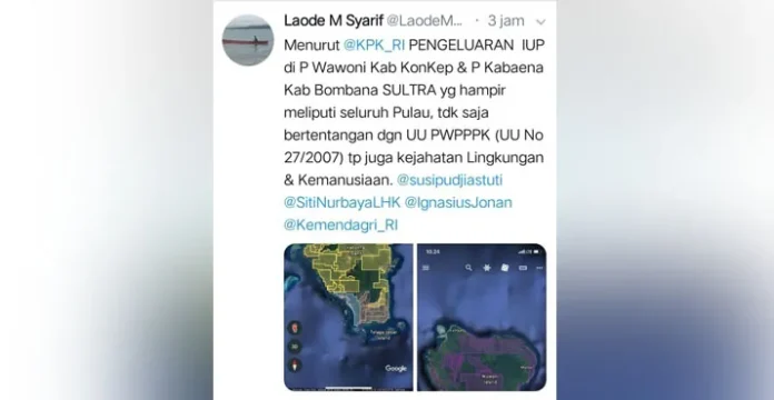 KPK Mulai Membidik Penerbitan IUP di Konkep