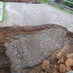 Jembatan Ambruk, Akses Jalan di Kabaena Terputus Jembatan Ambruk, Akses Jalan di Kabaena Terputus