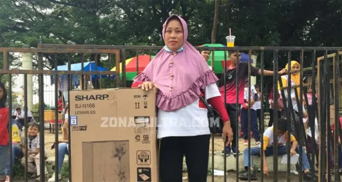 Mantap Memilih Dapat Hadiah Kulkas, Ibu Hamil Ini Makin Mantap Memilih