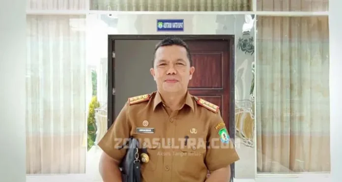 Sunandar Kepala Dinkes Bombana dr Sunandar