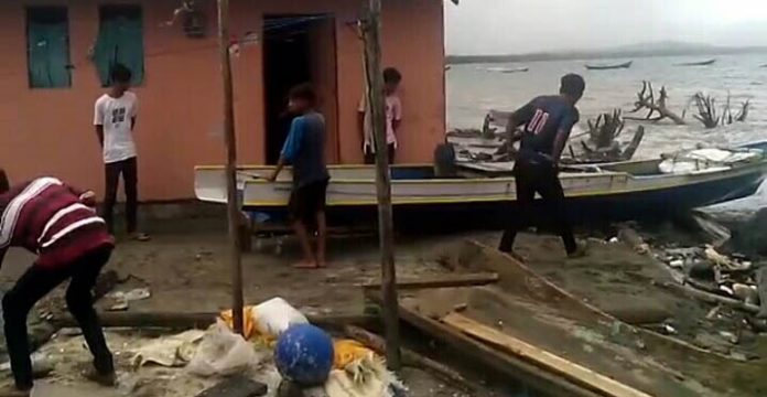 Abrasi Pantai, 13 Rumah di Konut Nyaris Ambruk