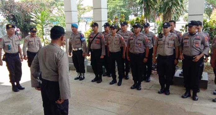 Tiap Delapan Jam, PPK Kendari Barat Dijaga Polisi