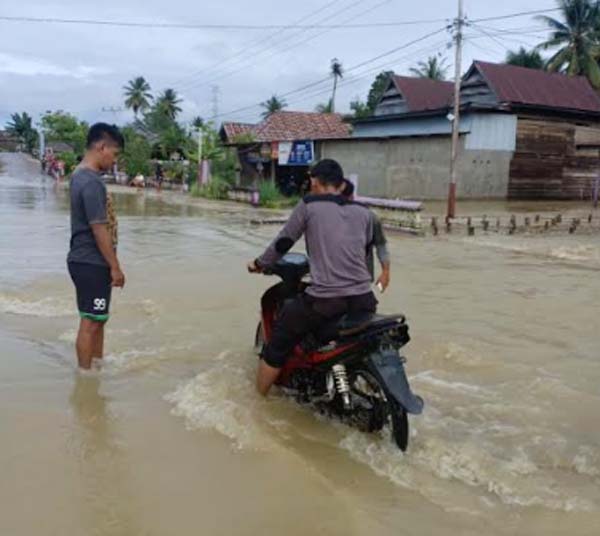 Delapan Desa di Lima Kecamatan di Kolut Terendam Banjir