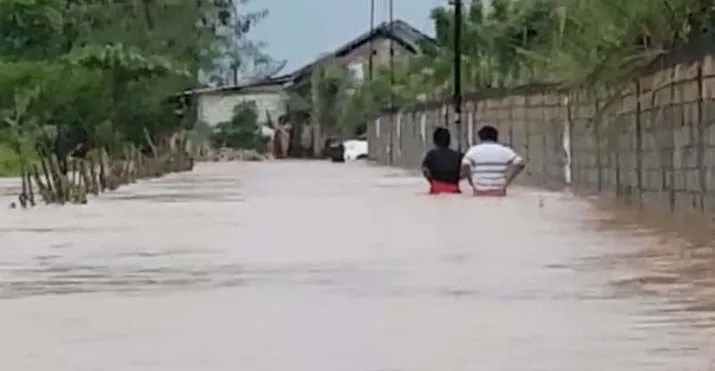 Kota Kendari Diterjang Banjir, Ratusan Rumah Terendam