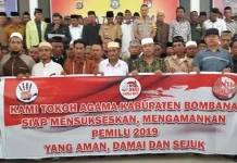 Tokoh Agama di Bombana Bersatu Sukseskan Pemilu 2019 Tokoh Agama di Bombana Bersatu Sukseskan Pemilu 2019
