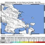 Gempabumi 2,5 SR Dirasakan di Kecamatan Sawa Konut Gempabumi 2,5 SR Dirasakan di Kecamatan Sawa Konut