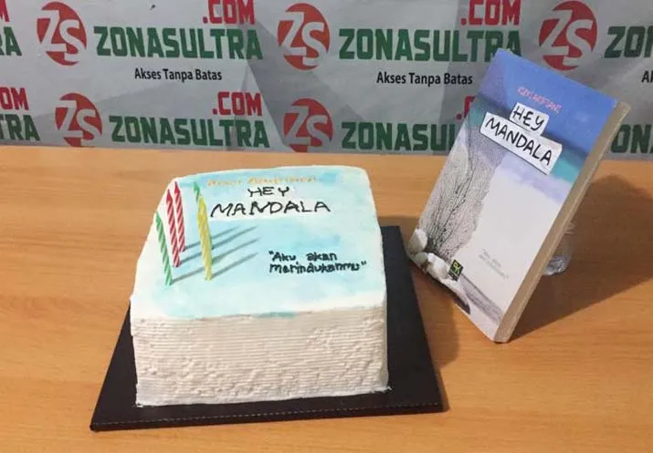 Novel Hey Mandala Karya Jurnalis Zonasultra.com Resmi Dilaunching