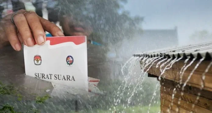 ilustrasi-hujan-2 Sedia Payung ke TPS, Beberapa Daerah di Sultra Diprediksi Hujan Besok