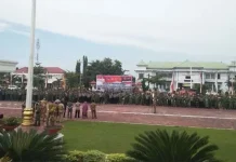 Sebanyak 1.406 Satlinmas Amankan Pemilu 2019 di Kolaka Sebanyak 1.406 Satlinmas Amankan Pemilu 2019 di Kolaka