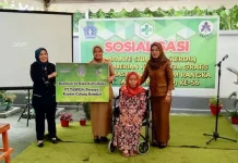 Taspen Serahkan 10 Kursi Roda dan Sosialisasi Stunting di Kendari Taspen Serahkan 10 Kursi Roda dan Sosialisasi Stunting di Kendari
