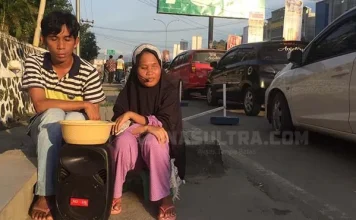 Merajut Mimpi di Tengah Keterbatasan, Kisah Inspiratif Pasangan Tunanetra Asal Kendari Karim dan Sindi, pasangan suami istri penyandang tunanetra asal Kendari