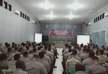 189 Personel Pengamanan TPS Pemilu 2019 Bombana Terima Pembekalan 189 Personel Pengamanan TPS Pemilu 2019 Bombana Terima Pembekalan