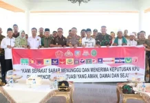 Pemda Konsel Gelar Deklarasi Damai Pascapemilu 2019 Pemda Konsel Gelar Deklarasi Damai Pascapemilu 2019