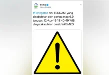 BMKG Cabut Peringatan Tsunami di Kepulauan Banggai Sulteng BMKG Cabut Peringatan Tsunami di Kepulauan Banggai Sulteng