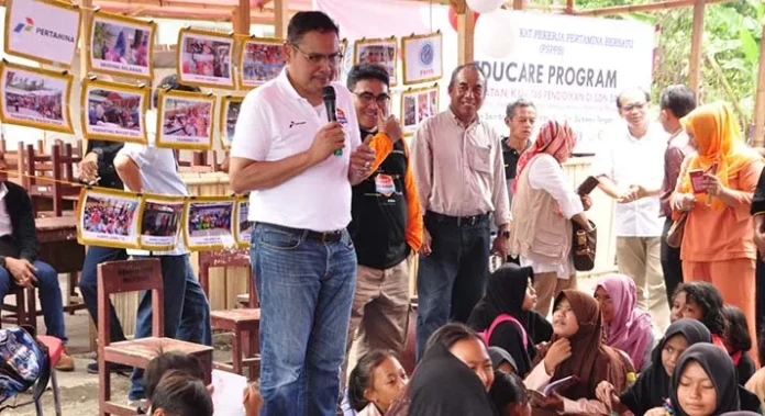 pertamina_sigi Serikat Pekerja Pertamina Serahkan Bantuan Bencana Rp847 Juta di Sigi