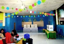 Sambut Pemilu, TPS 1 Desa Andeo Konut Didekorasi Ala Ulang Tahun Sambut Pemilu, TPS 1 Desa Andeo Konut Didekorasi Ala Ulang Tahun