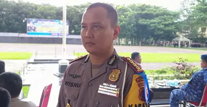 Direktur Lalu Lintas Polda Sultra Kombes Pol Wisnu Putra