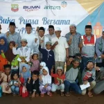 PT Antam Santuni Anak Yatim dan Kaum Duafa di Konut