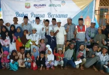 PT Antam Santuni Anak Yatim dan Kaum Duafa di Konut