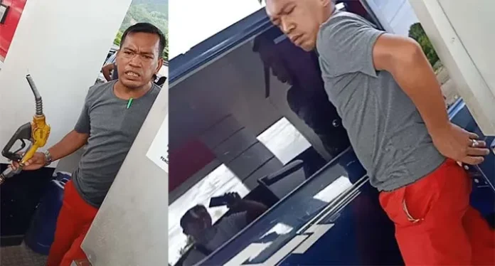 SPBU Lapai Diduga Jual BBM Subsidi ke Pengecer Lewat Jerigen, Pengecer Pukul Wartawan yang Meliput