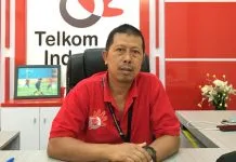 Telkom Pastikan Jaringan se-Indonesia Timur Sudah Normal General Manager (GM) PT Telkom Wilayah Sultra Alimuddin