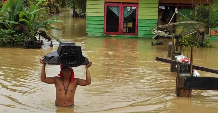 Sejumlah Wilayah di Konsel Terendam Banjir, Cadangan Logistik di BPBD Kosong