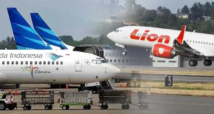 Garuda dan Lion Air