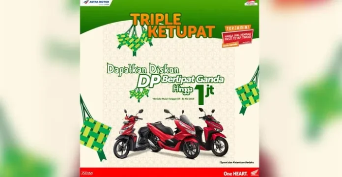 Beli Motor Honda Tanggal Berikut, Dapatkan Pontongan Hingga Rp 1 Juta