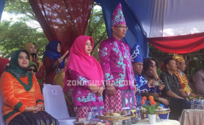 Begini Penampilan Berbagai Paguyuban di Pawai HUT Kendari