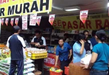 Disperindag Konawe Utara Gelar Pasar Murah Jaga Stabilitas Harga Bahan Pokok, Pemprov Sultra Gelar Pasar Murah