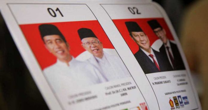 Rekapitulasi Pemilu Luar Negeri, Jokowi - Ma'ruf Unggul di 64 Negara