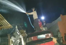 Diduga Lupa Matikan Kompor, 6 Kios Warga Sikeli Terbakar Diduga Lupa Matikan Kompor, 6 Kios Warga Sikeli Terbakar