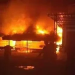 Kebakaran Di Kolut Dua Rumah Rata Dengan Tanah Kebakaran Di Kolut Dua Rumah Rata Dengan Tanah