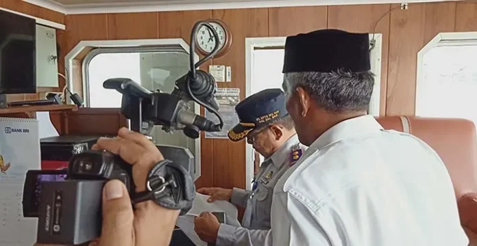 BPTD XVIII Wilayah Sultra Periksa Kelayakan KMP Bontoharu