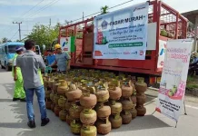 Lebaran, Pertamina Pasok 20.160 Tabung LPG 3 Kg di Sultra Lebaran, Pertamina Pasok 20.160 Tabung LPG 3 Kg di Sultra