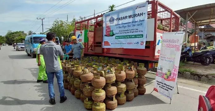 lebaran_pertamina Lebaran, Pertamina Pasok 20.160 Tabung LPG 3 Kg di Sultra