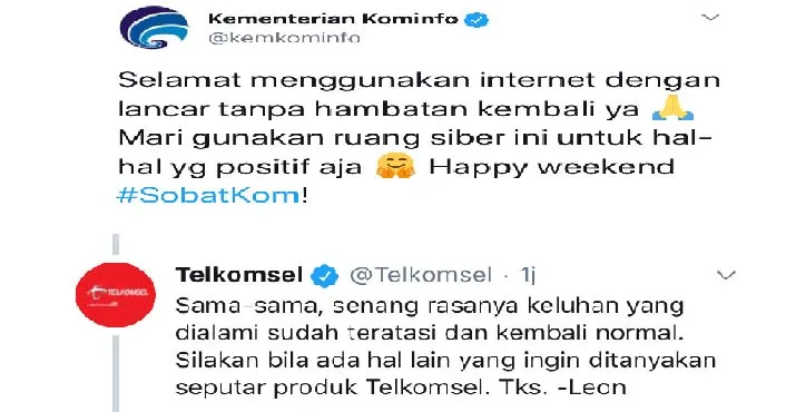 Layanan Instagram dan WhatsApp Kembali Normal Setelah Dibatasi Pemerintah