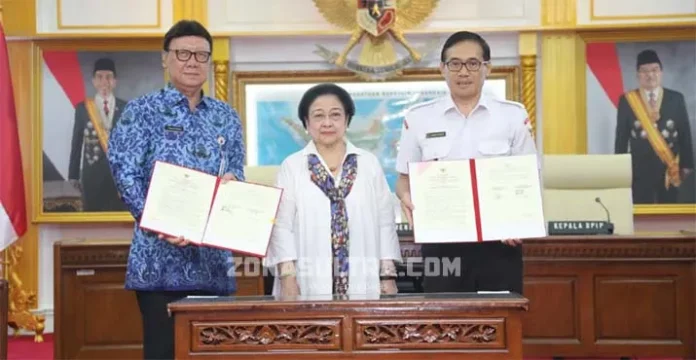 BPIP dan Kemendagri Teken MoU Pelaksanaan Pembinaan Pancasila